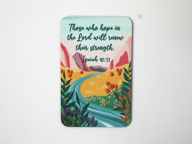 Those Who Hope in the Lord wall Plaque