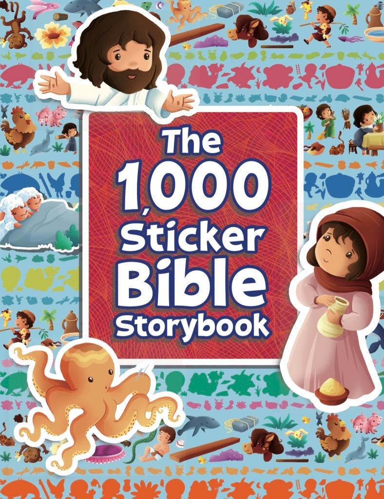 The 1000 Sticker Bible Storybook