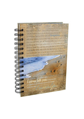 Journal - Footprints poem