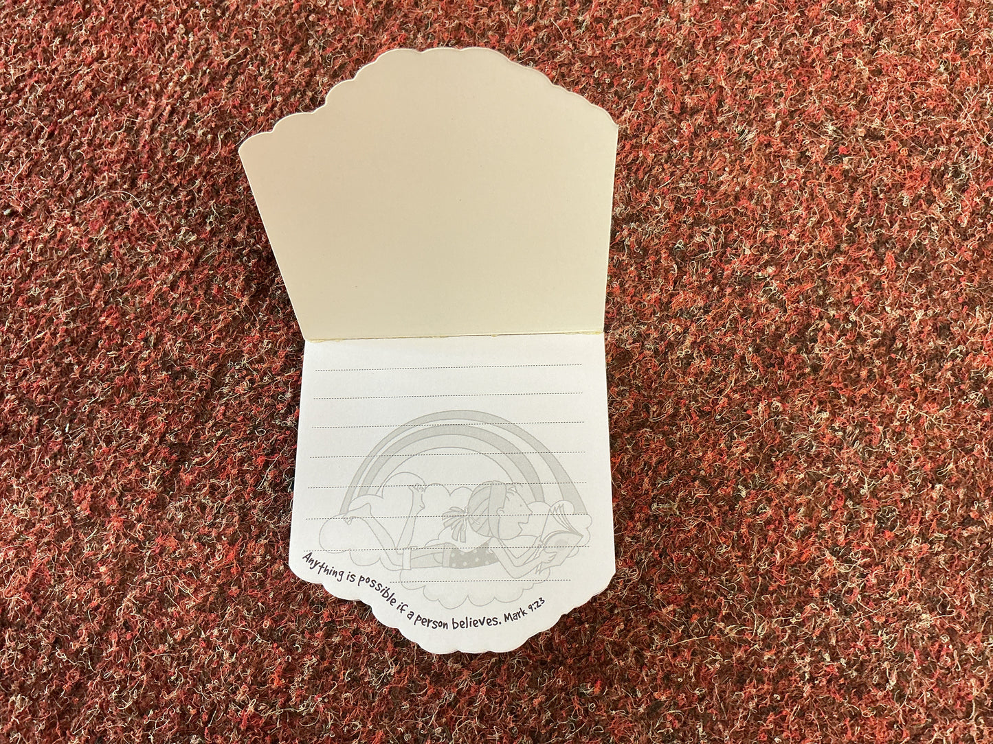 Live. Dream. Believe. Notepad