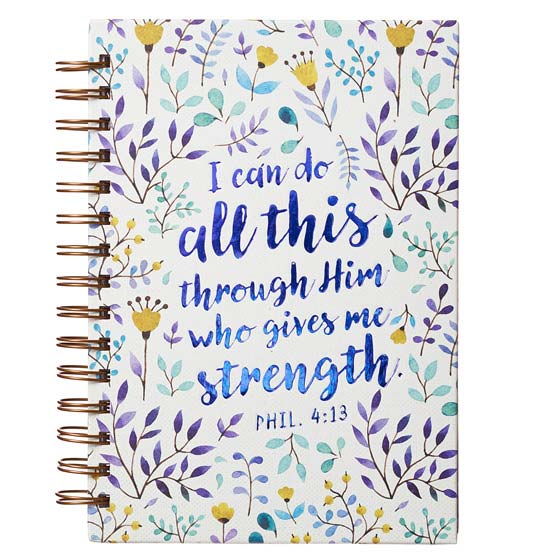 Journal - I Can do all this through Him who gives me strength