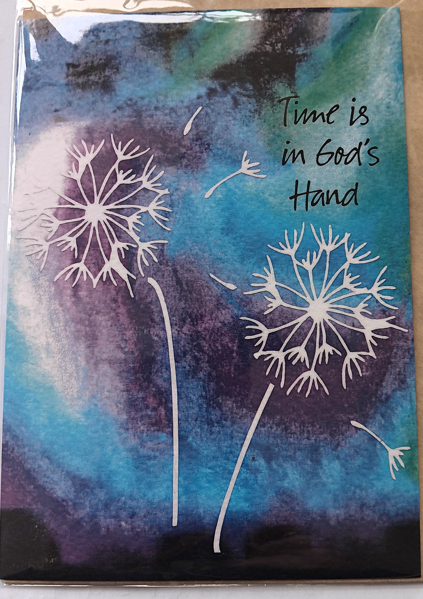 Time Is In God's Hand - Card