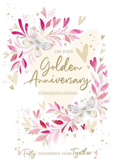 Golden Anniversary - Card
