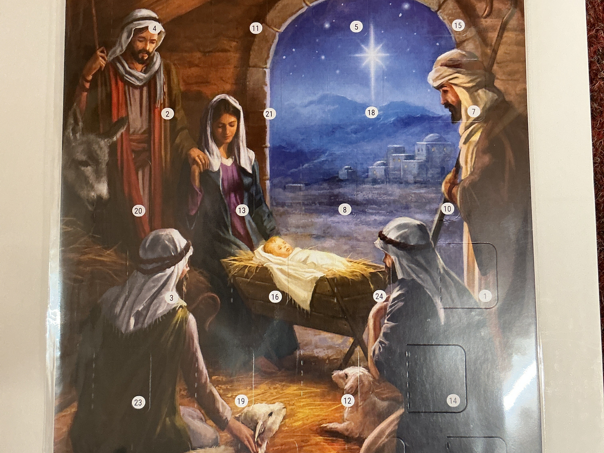 Advent Calendar - Stable Scene