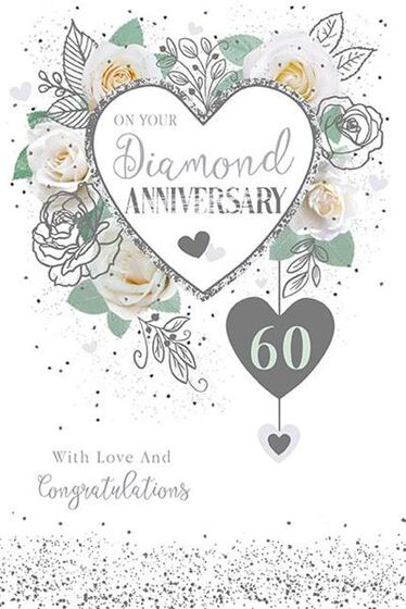 Diamond Anniversary Card