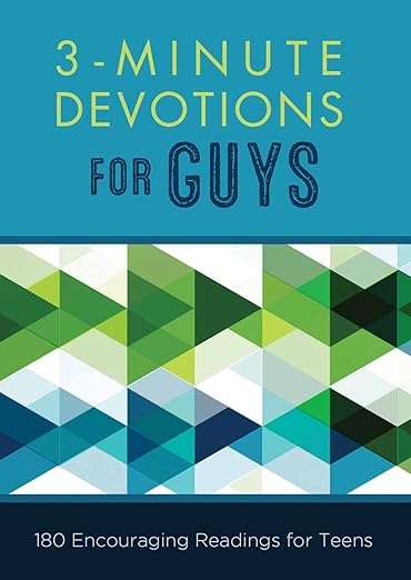 3 Minute Devotions For Guys - 180 Encouraging Readings for Teens