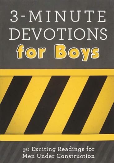 3 Minute Devotion For Boys