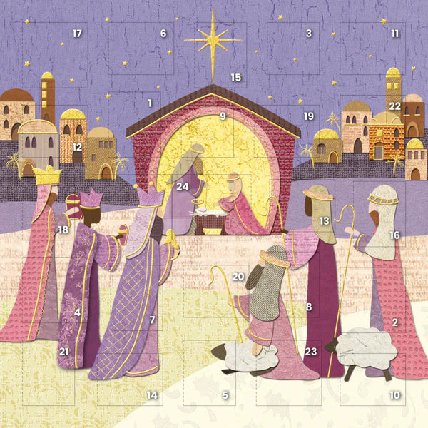 Nativity at Night Advent Calendar