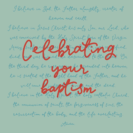 Celebrating Your Baptism Card