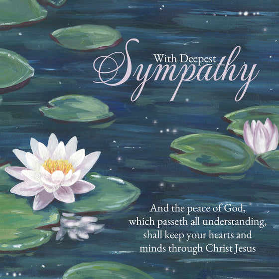 With Deepest Sympathy Card