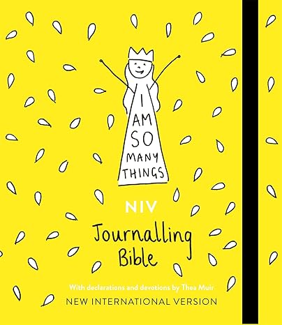 NIV Bible - I Am So Many Things Journaling bible