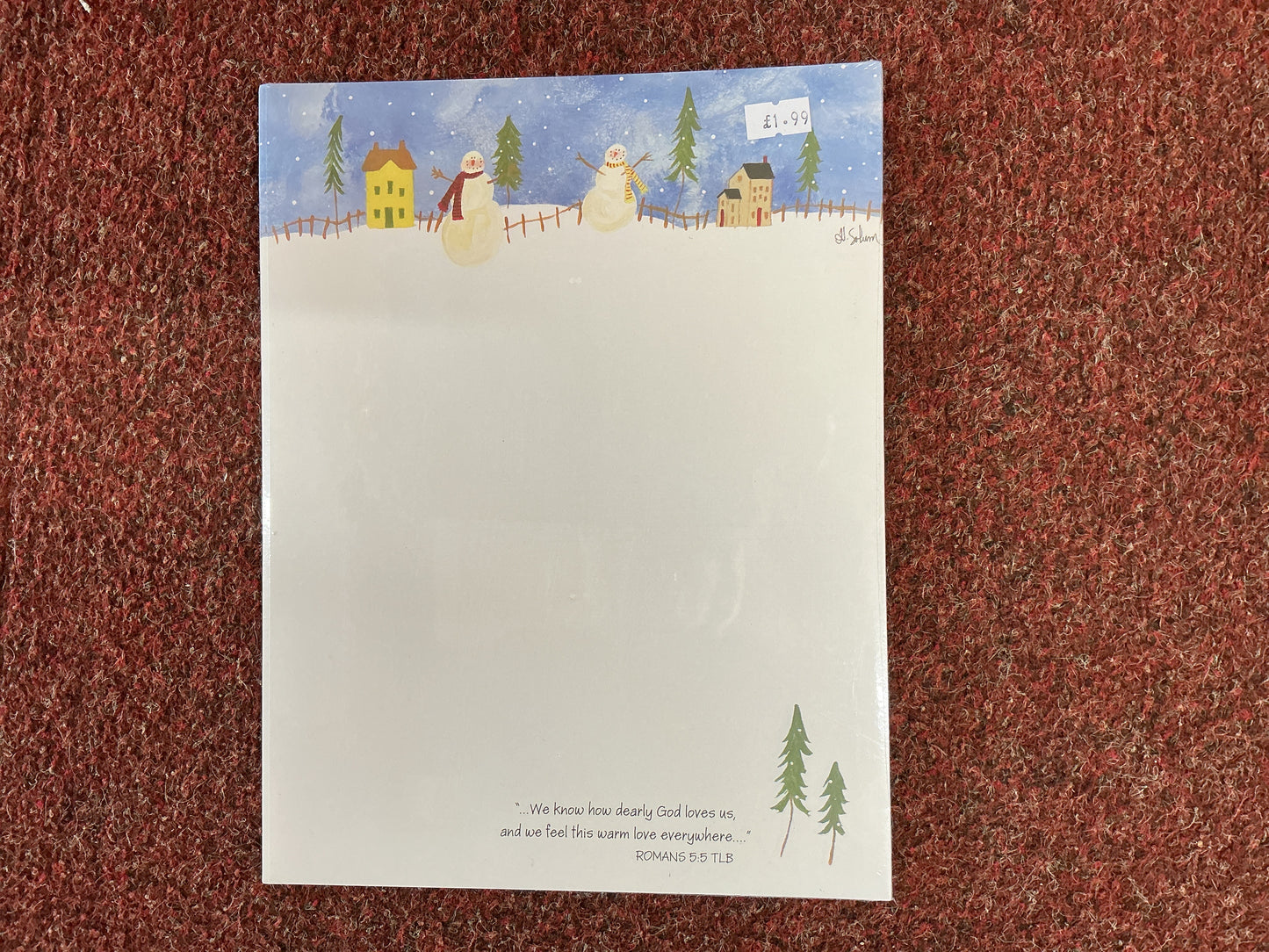 Christmas A4 Notepad