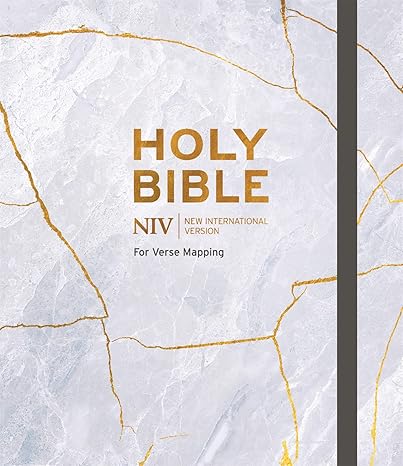 NIV Bible for Journaling and Verse Mapping - Kintsugi style