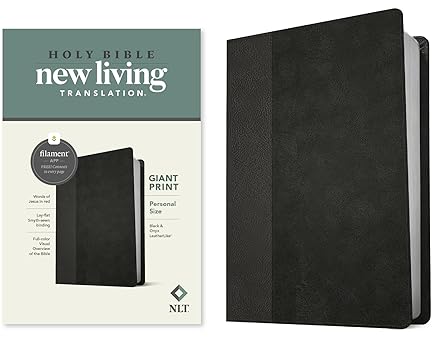 NLT Personal Size Giant Print Bible