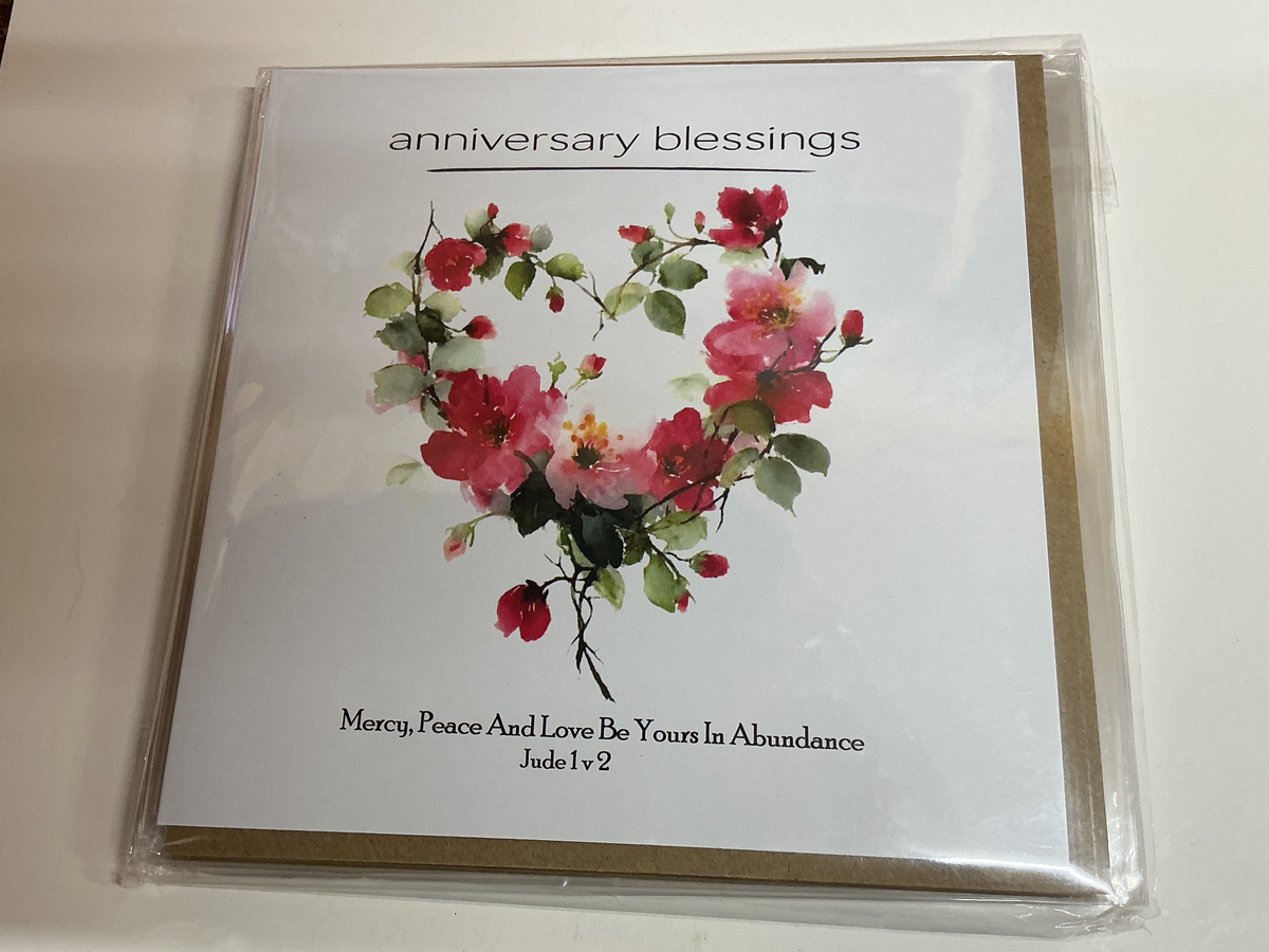 Anniversary Blessings Card