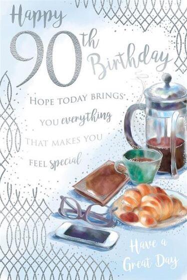 Happy 90th Birthday - Morning Coffee