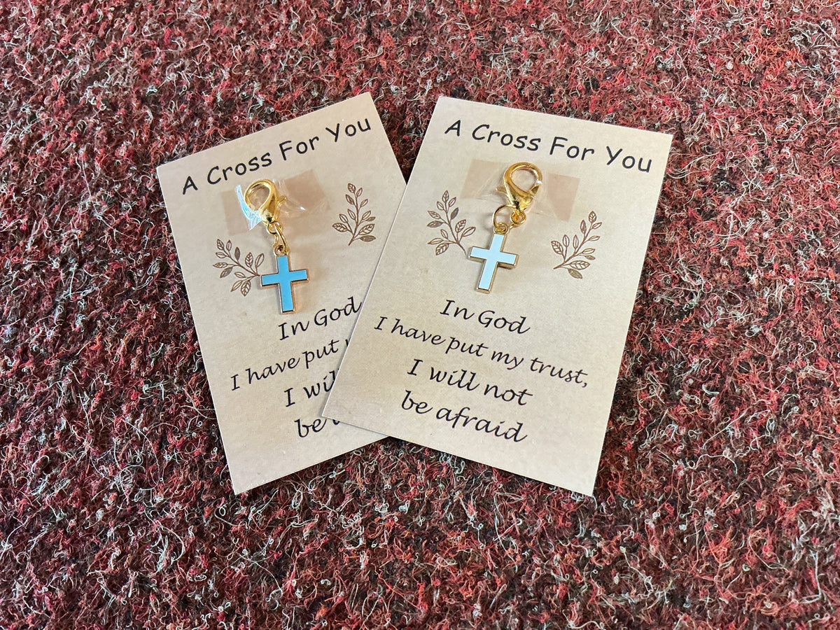 A Cross For You - Clip on charm cross