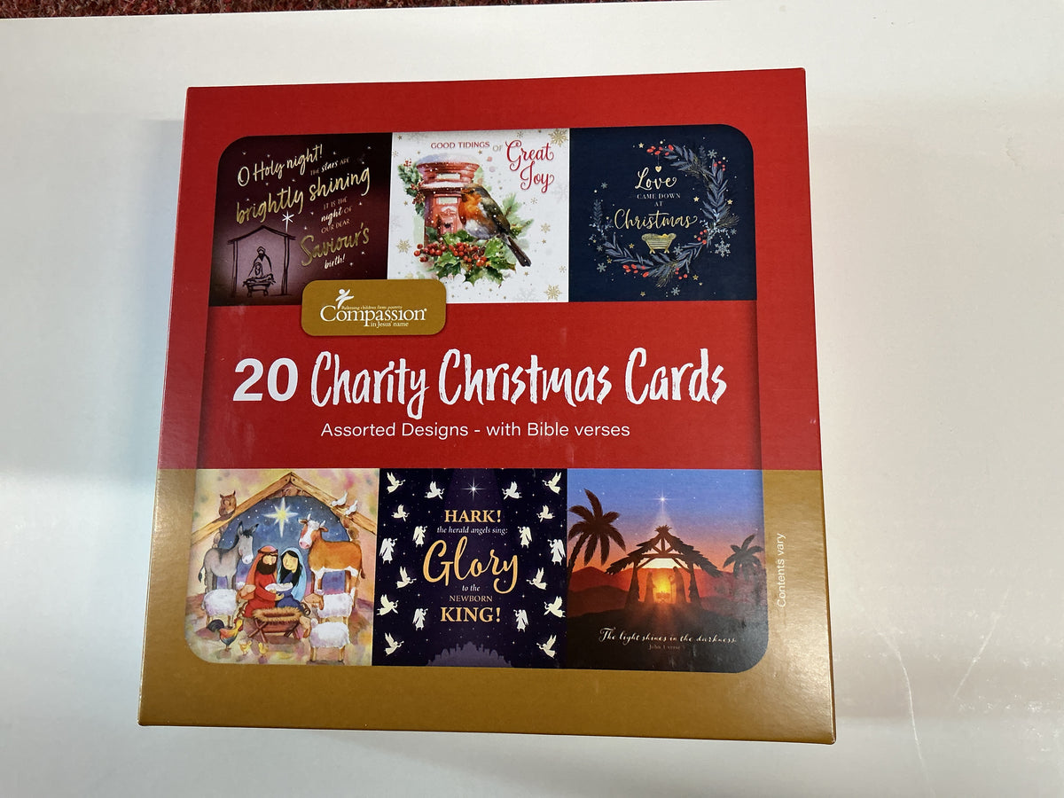 20 Christmas Card Box - Compassion Charity