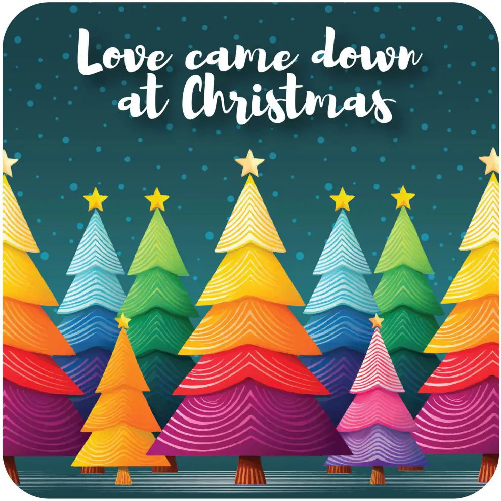 Christmas Love Coaster