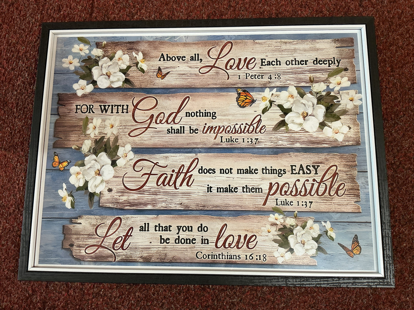 Scripture Framed Print - SH01