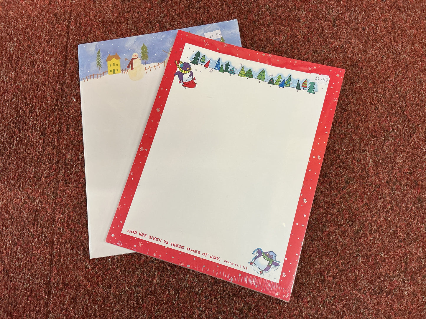 Christmas A4 Notepad