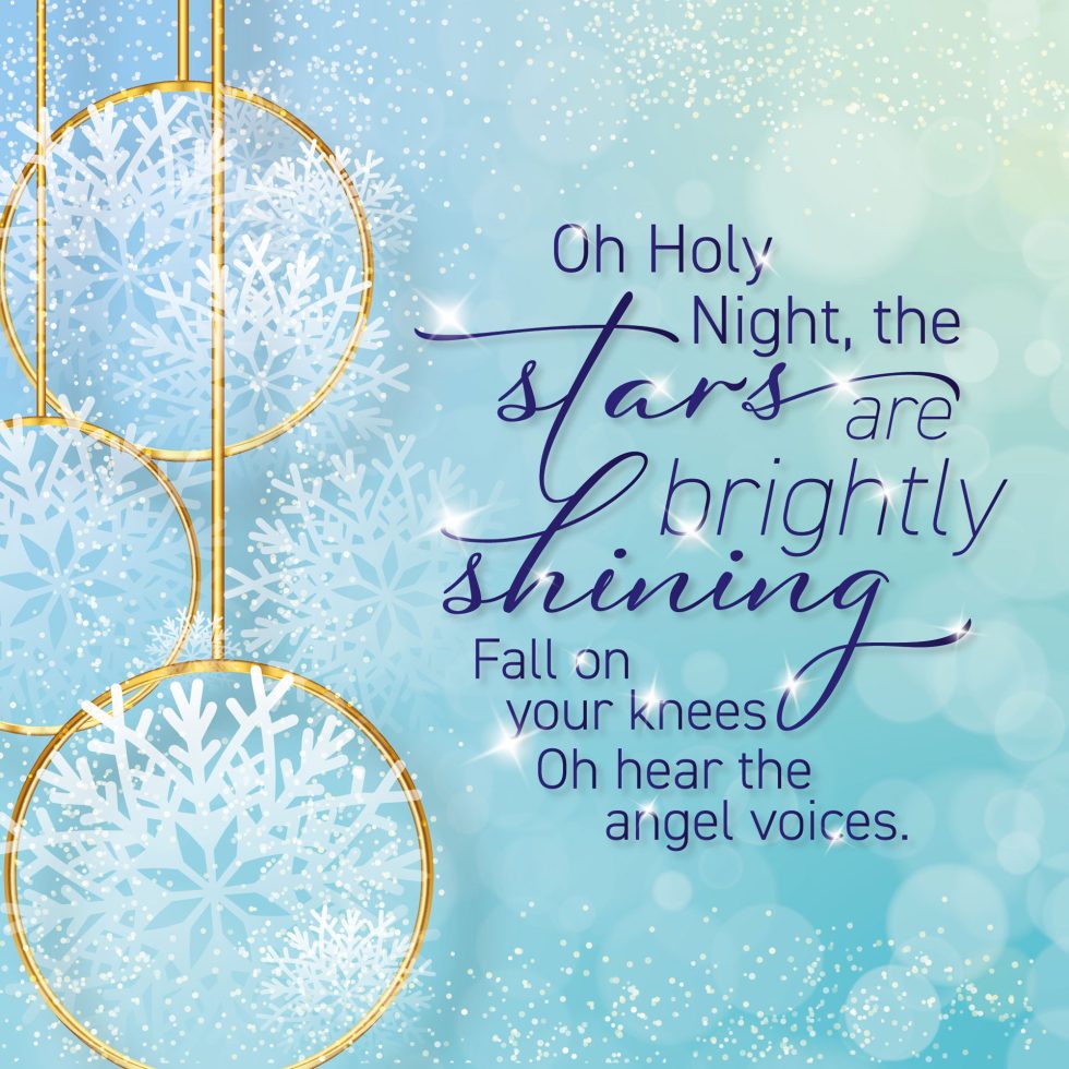 Oh Holy Night Christmas Cards