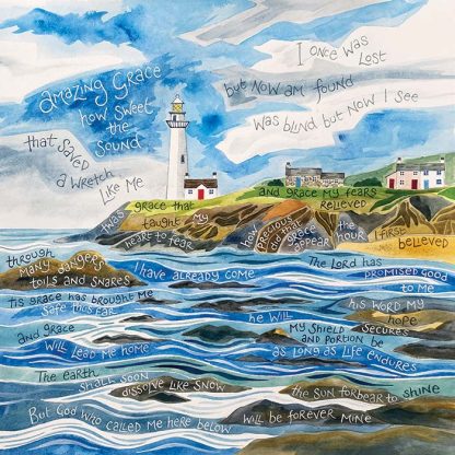 Amazing Grace HAN11 -Hannah Dunnett Framed Print
