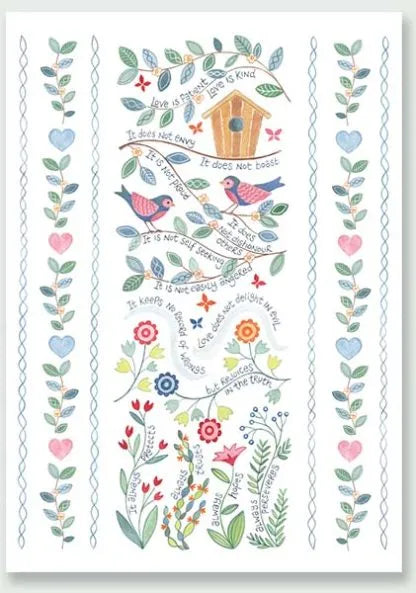 Hannah Dunnett Card - Love is Patient