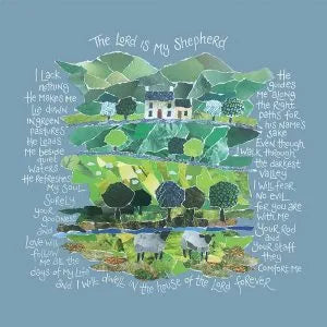 My Shepherd - Hannah Dunnett Square Greeting Card