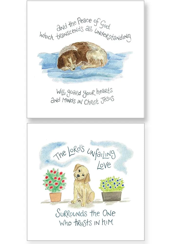 Hannah Dunnett Pack of 10 Cards/Notelets Peace of God & Unfailing Love