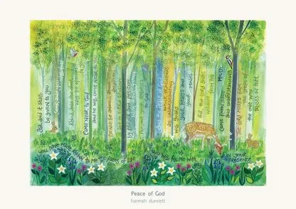 Peace of God - Greeting Card - Hannah Dunnett