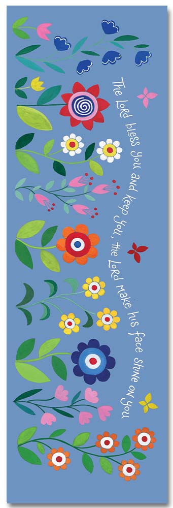 Book Mark - Double Sided - The Lord Bless You and Keep you - Hannah Dunnett