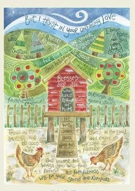Notecard - Hannah Dunnett - Under His Wings