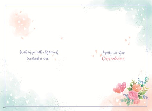 Wedding Card - Congratulations Mr & Mrs
