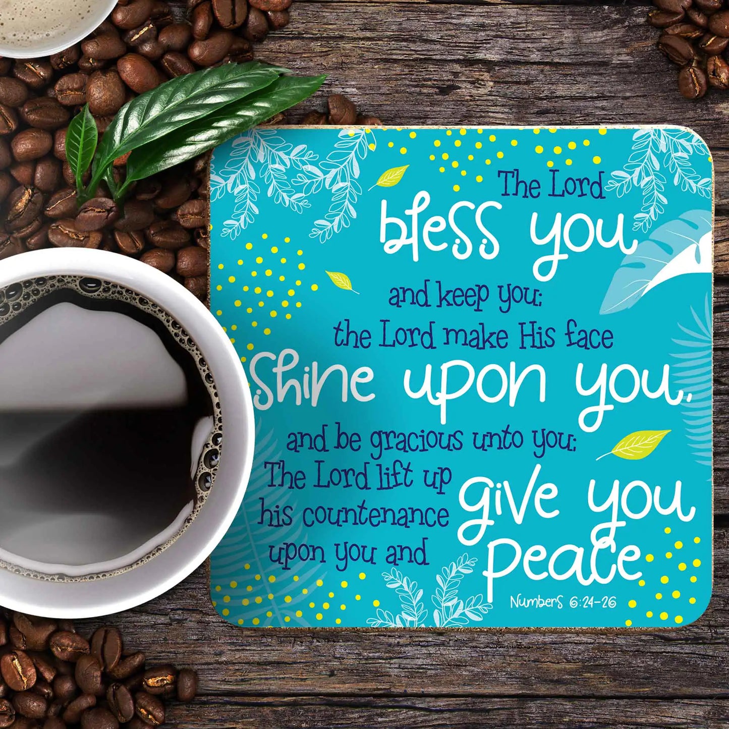 The Lord Bless You Coaster