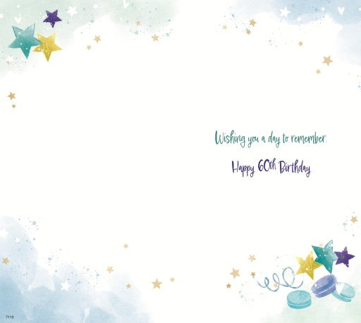 Happy 60th Birthday Card