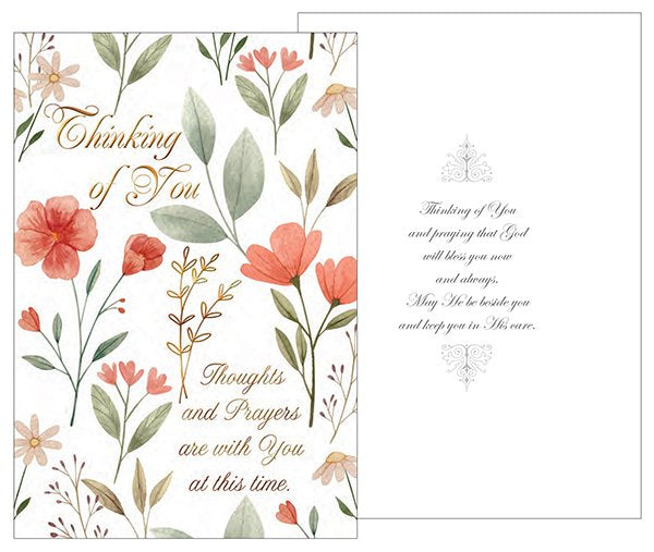 Thinking of you card