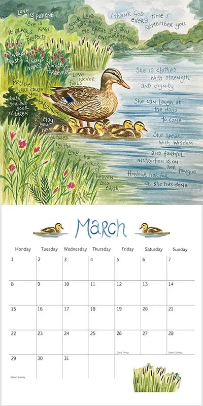 Hannah Dunnett Large Calendar 2027