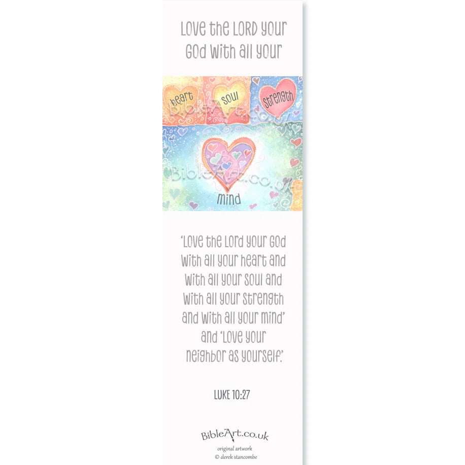 Love The Lord Your God Bookmark
