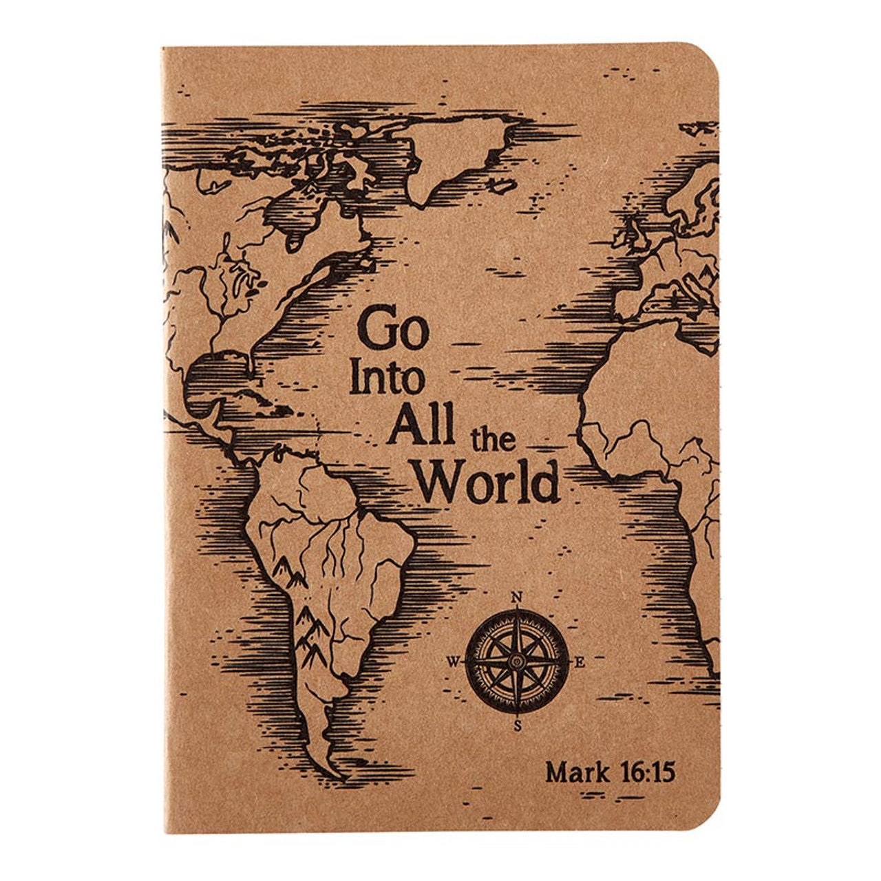 Go into All the World - Kraft Notebook