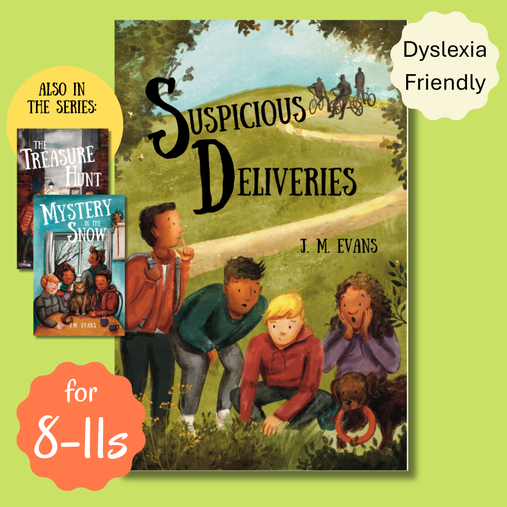 Suspicious Deliveries - Dyslexia Friendly Book
