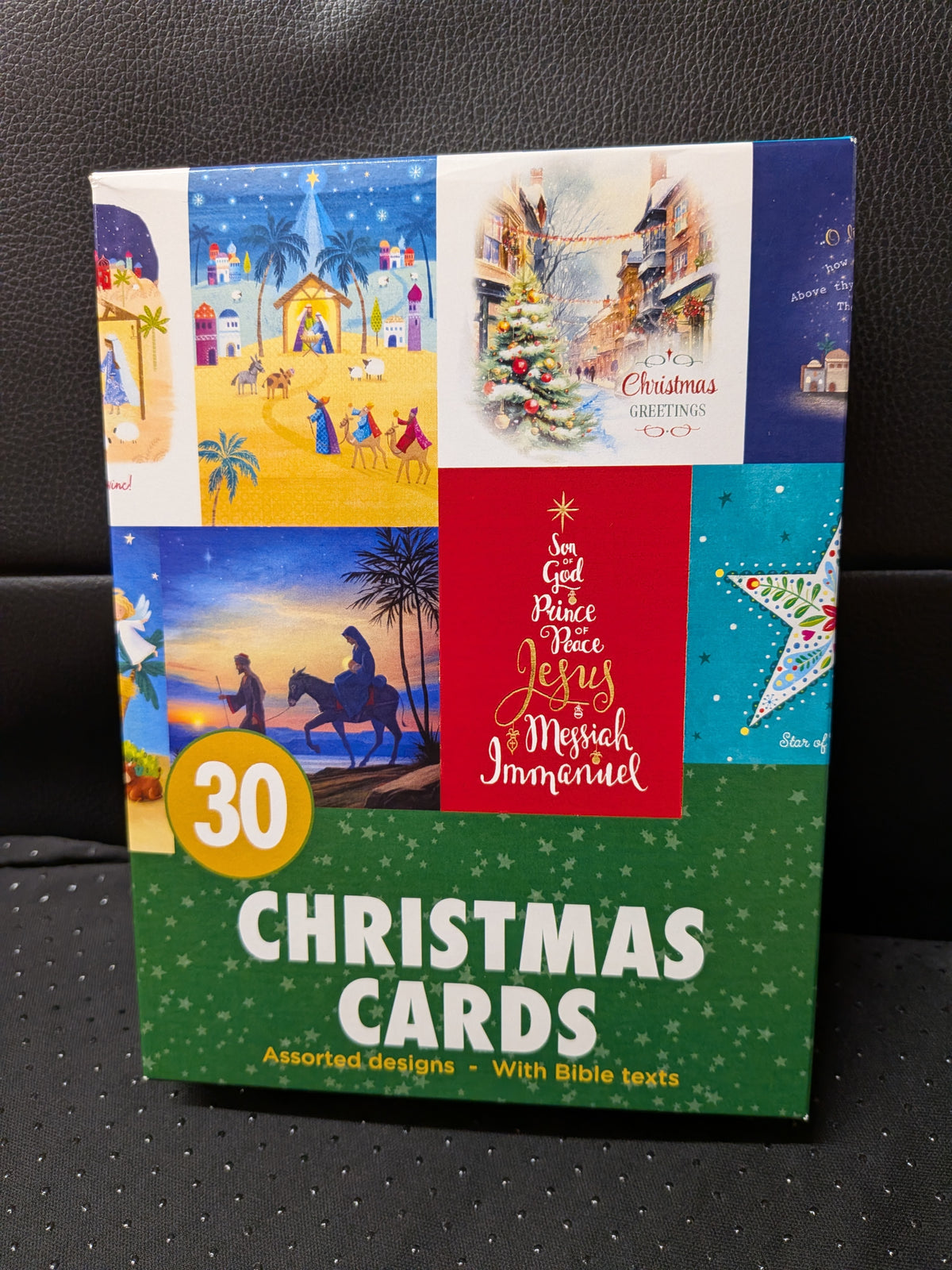 Box of 30 Assorted Christmas Cards