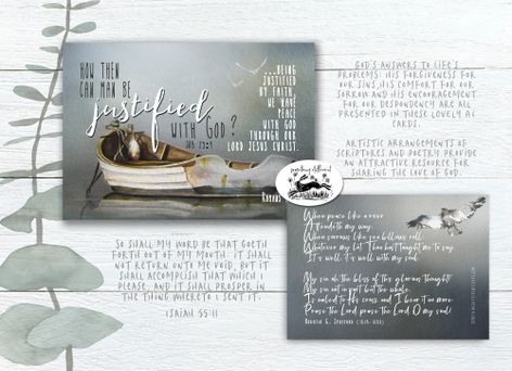 Double Sided Encouragement Cards - SDG6