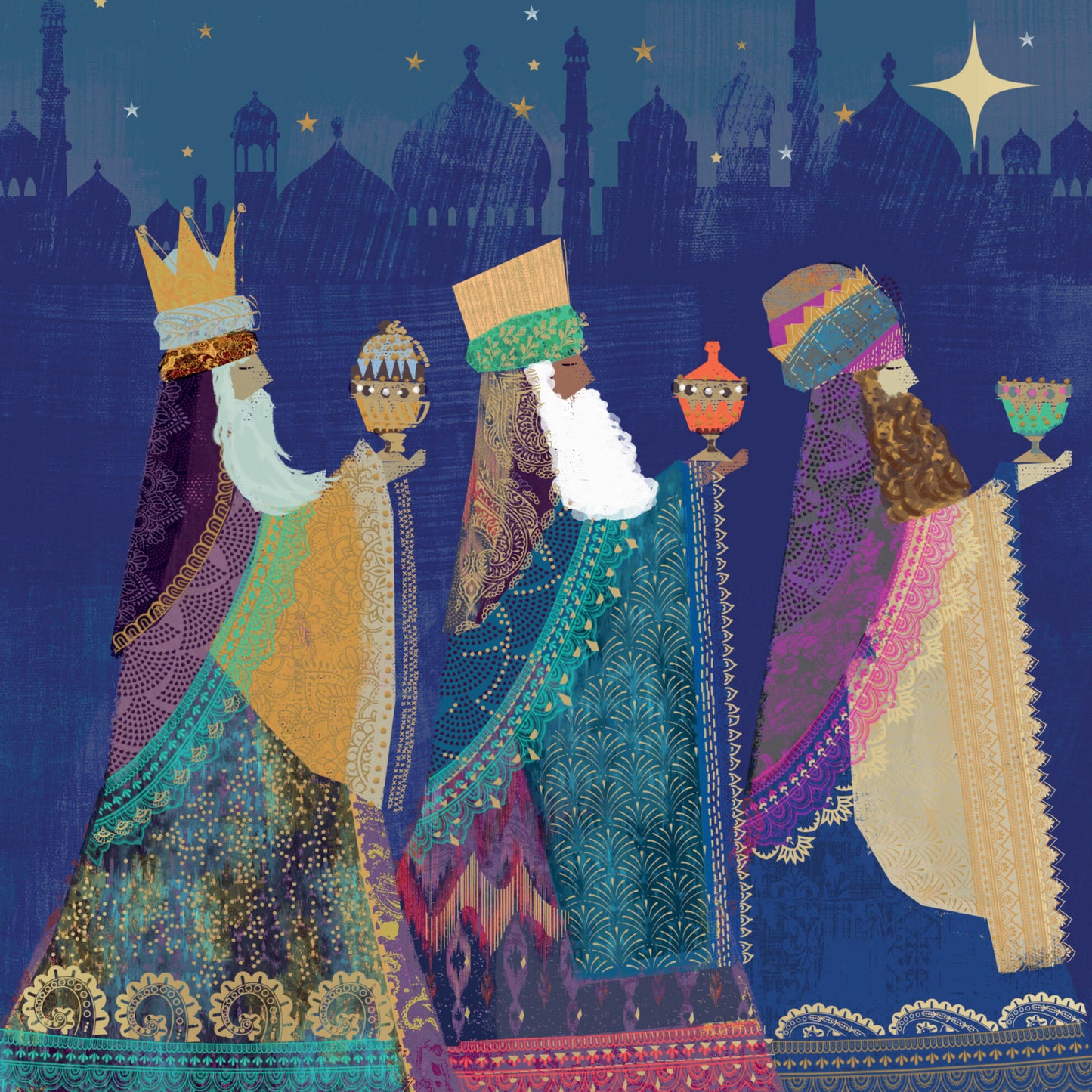 TEAR Fund Christmas Cards - Magestic Kings - Pack of 10