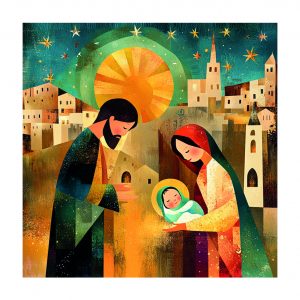 Contemporary Nativity - Christmas Cards - Tear Fund