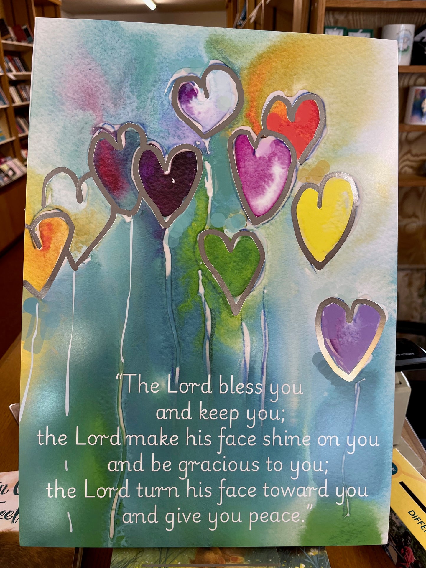 The Lord bless you and keep you - Card