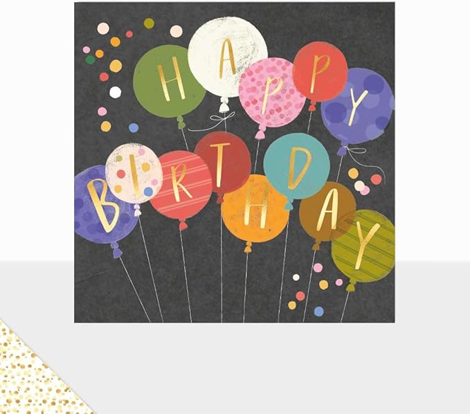 Happy Birthday - Balloons