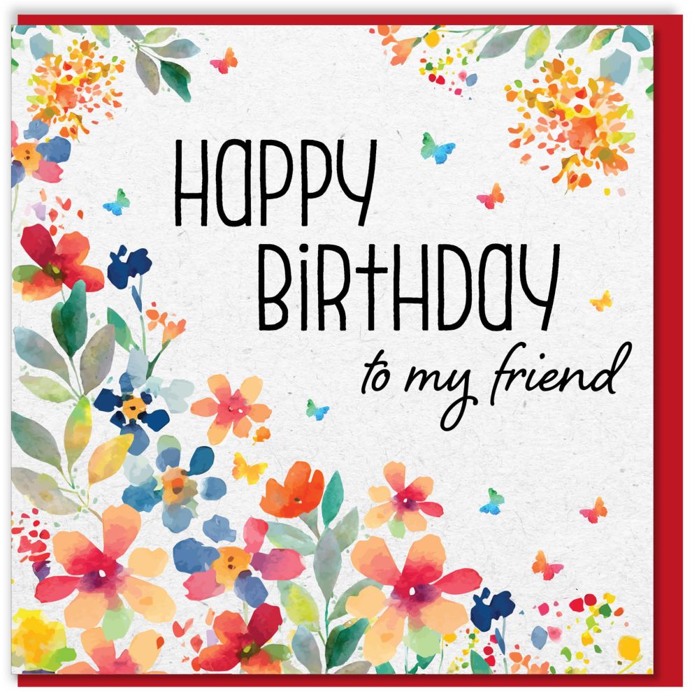 Happy Birthday to My Friend