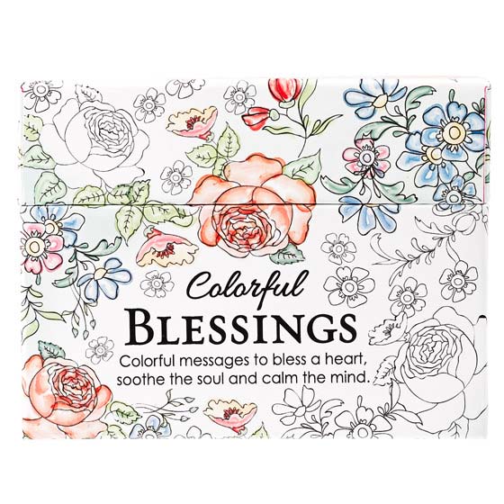 Colourful Blessings - Christian Art