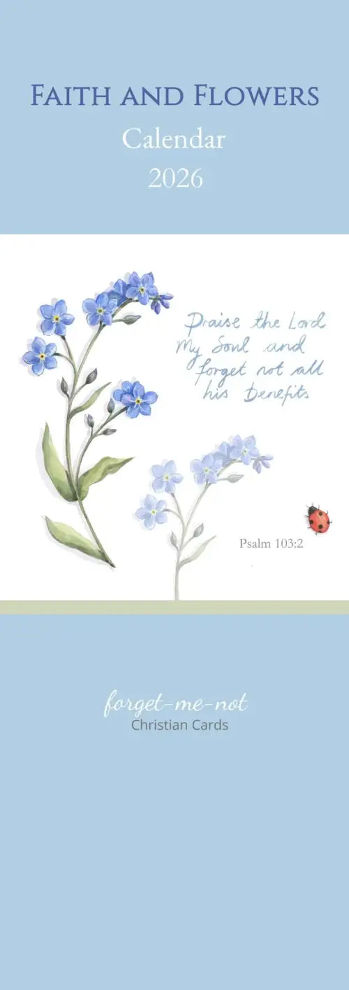 Faith and Flowers Calendar 2026